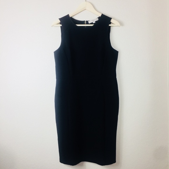 Ann Taylor Dresses & Skirts - Ann Taylor Loft Shift Sleeveless Black Dress 8